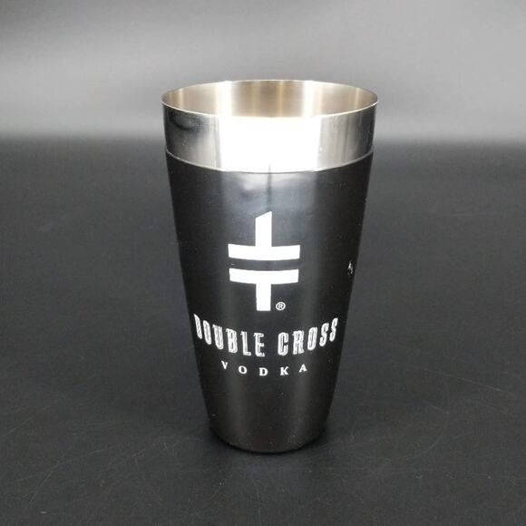 Double Cross Vodka Large Martini Cocktail Bartender Style Shaker - GUC - Picture 1 of 14
